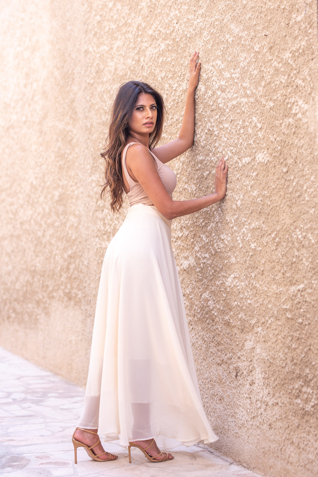 Luxe Tuscan Maxi - Ivory